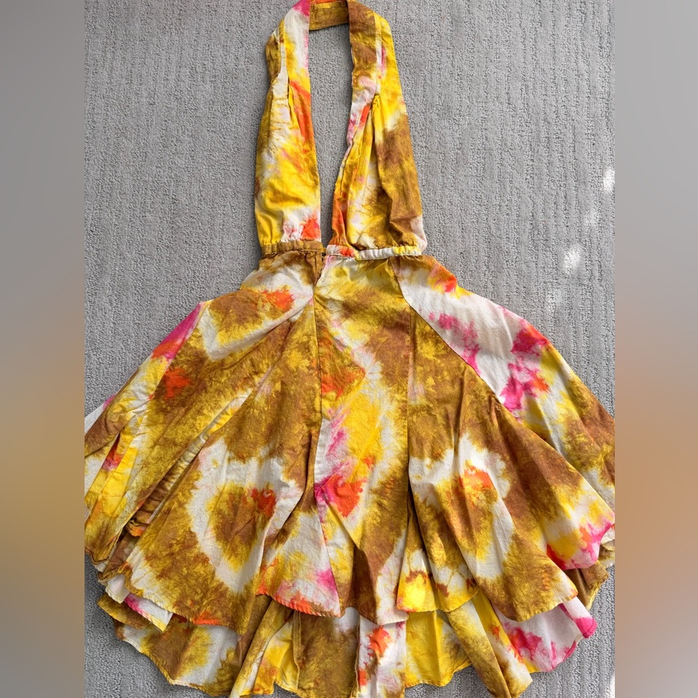 Zara Multicolor Tie-Dye Dress